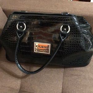 Guess black purse
